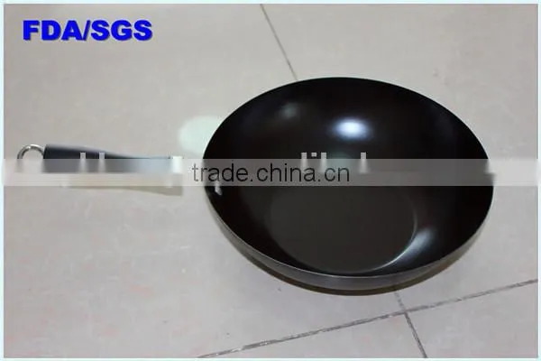 Carbon Steel Fryer Pan,Customized Thickness and Coating photo-6