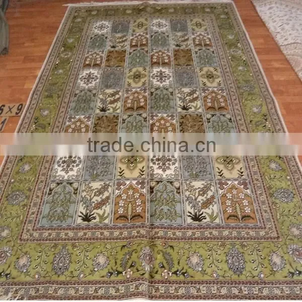 6'x9' Popular Room Decoration Art Design Handmade Cotton Persian Carpet photo-2
