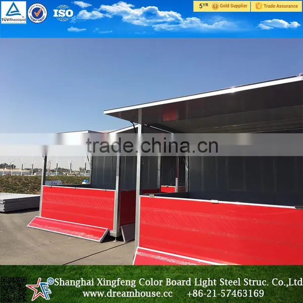 Cheap Modern Prefab Container Food Snack Pizza House/ Modern Prefab House Designs Food Kiosk Prefab Houses