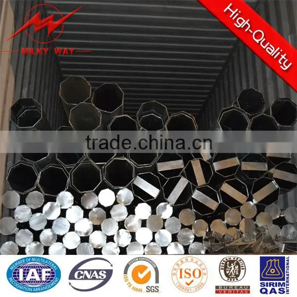 11.9m 200dan Steel Utility Pole in Transmission Powerful Line photo-2