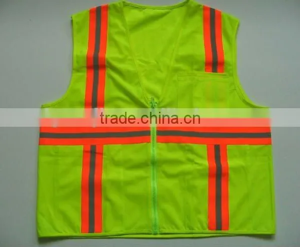 Polyester Zip Safety Vest photo-2