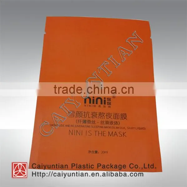 Orange Mask Plastic Packing Bags / Foil Bags photo-3