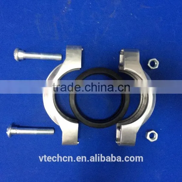 3"/4" Ridged Clamp / With Seal - Aluminium photo-3