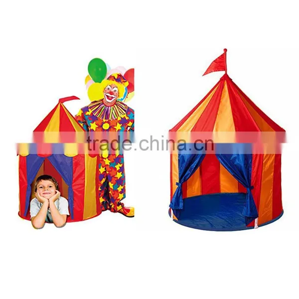 Children's Indoor Play House Outdoor Castle Tent Portable Baby Kids Folding Circus Tent photo-4