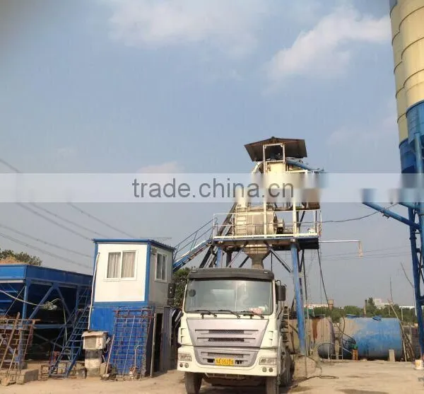 35m3/h HZS35 Mobile Ready Mix Concrete Batching Plant for Sale Made in China photo-2