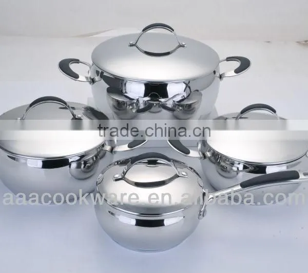 8Pcs Stainless Steel Cookware /kitchenware Set