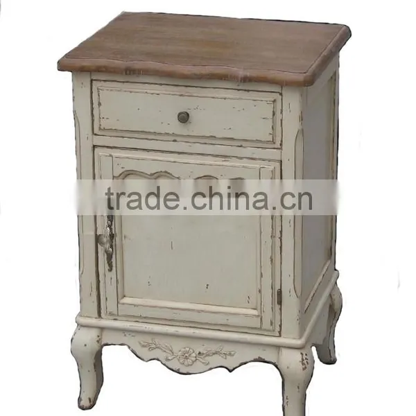 Chinese Antique Furniture Wholesale Antique Cabinet Hand Painted Nightstand