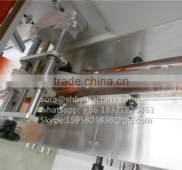 Automatic Soda Biscuit Packing Machine, Cracker Sealing Machinery PLC Control Touch Screen photo-4