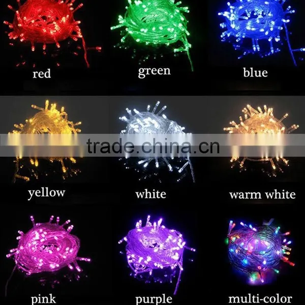 110V 220V Colorful Christmas Led Lighting 10m 100 Leds for Holiday/Party/Wedding/Decoration Blue/Green/White/Red/RGB/Yellow/Purp photo-2