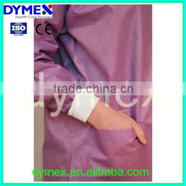 Non Woven Fabric Disposable Medical Lab Coat photo-3