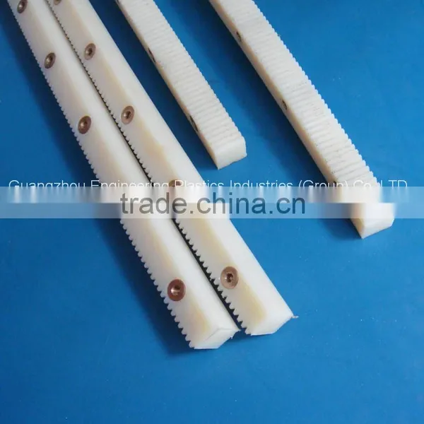 China OEM&ODM Cnc Plastic Nylon6 Gear Rack and Pinion MC Nylon Gear Rack for Sliding Gate Sets photo-5