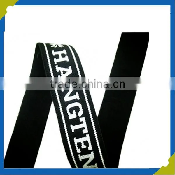Factory Price Jacquard Elastic Webbing With Customized Logo photo-3