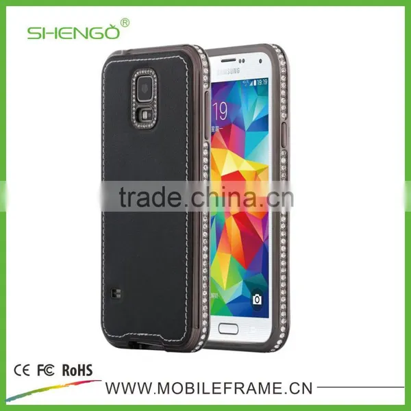 Premium Wholesale Leather Cover for Samsung S5 With Retail Packaging photo-3
