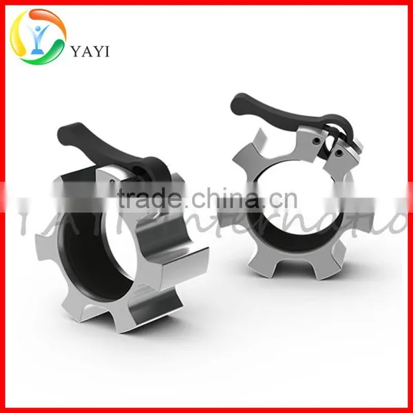Weight Lifting Olympic 2'' Heavy Metal Barbell Collar Quality Choice photo-6