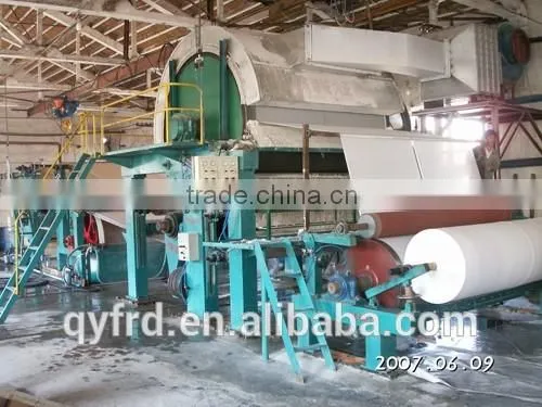 1092mm Small Toilet Tissue Paper Making Machine for Sale From Friends photo-3