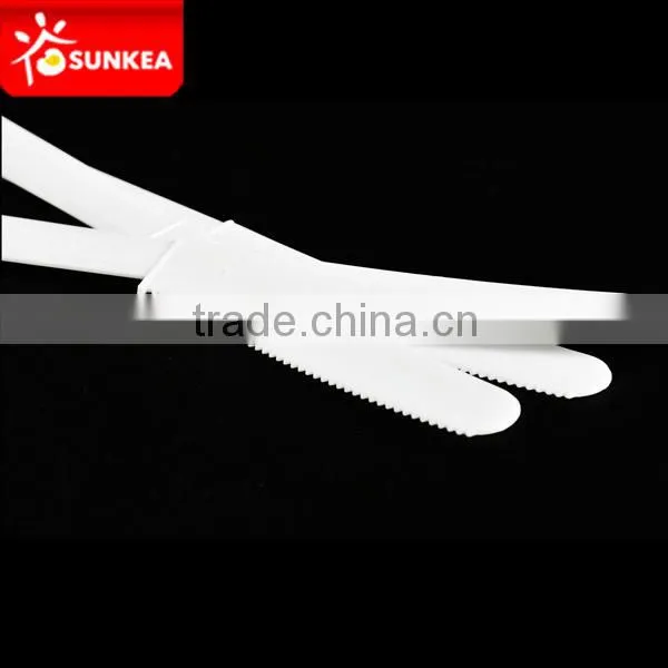 Disposable Heavyduty Plastic Cake Fork and Knife Set photo-2