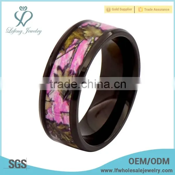Realtree Pink Camo Engagement Rings for Him photo-2