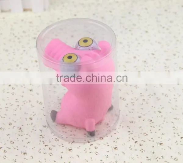 Soft Pvc Vinyl Eyes Pop Out Toys ,vinyl Pig Pop Eye Toy photo-2