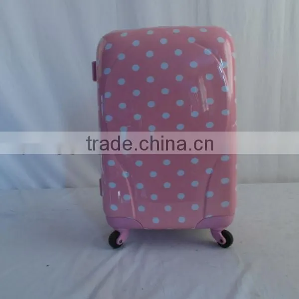 Latest Styles for ABS&PC Travel Luggage/polka Dot Luggage Wholesale