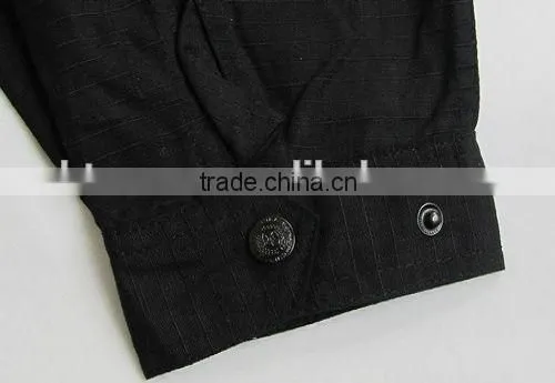 Formal High Quality Black-White Military Uniform photo-5