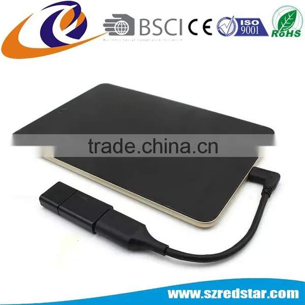 90 Degree Right Angle Type C to OTG 3.0 Female Cable photo-3