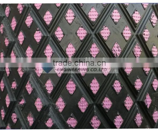 95% Alumina Ceramic Tile Embeded Wear and Tear Resistant Pulley Lagging photo-4