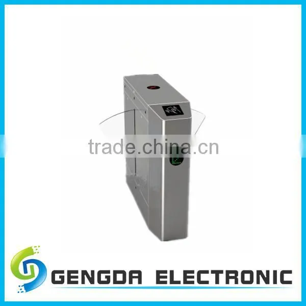304 Stainless Steel RS485 High Sensitive Access Control Retractable Flap Barrier Turnstile Mechanism photo-2