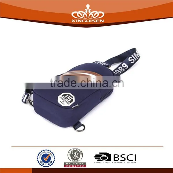 Navy Color Canvas Sling Cycling Bag photo-6