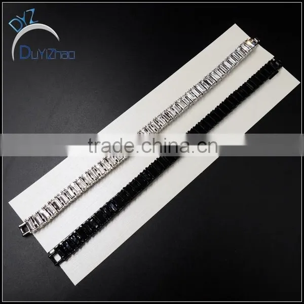 Latest Crystal Hip Hop cz Bracelets photo-3