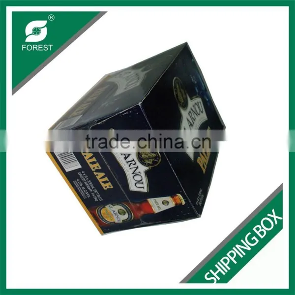 24 PACK BEER BOTTLES CORRUGATED CARTON BOX CUSTOM PRINTED 330ML WINE SHIPPING BOX photo-2