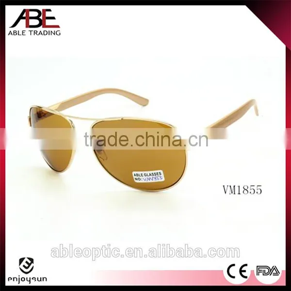 2016 Retro Classic Fashion Uv400 Lens Polarized European Style Glasses Metal Sunglasses Eyewear photo-2