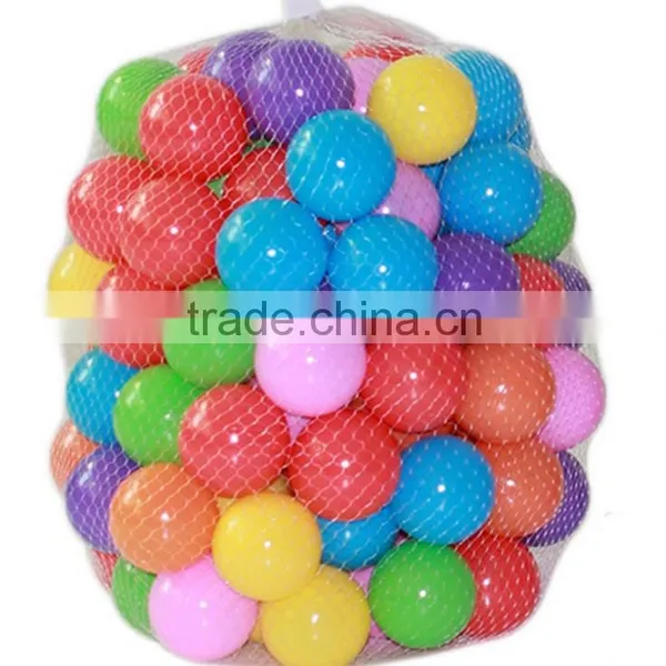 Wholesale 100pcs/lot Pool Balls Eco-Friendly Colorful Soft Plastic Ball Pit Balls Pool Toys Ball Toys Quality Choice