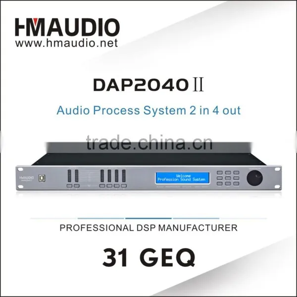Sound System Design Speaker Processor Stage Processor DAP2040II