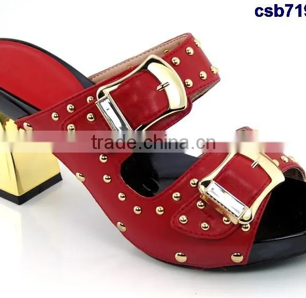 CSB7198 Chowleedee 2016 the Latest Fashion Woman Italy Style High Heel Sandal Shoes photo-4