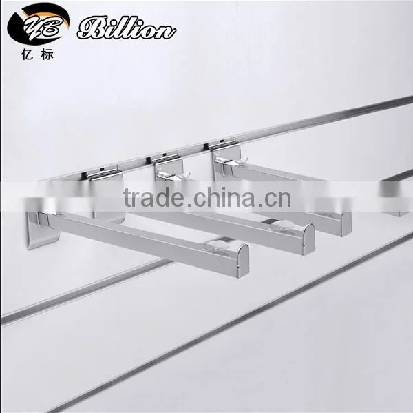 Hot Sale Metal Slatwall Hook Retail Slatwall Bracket Fitting for Glass photo-3