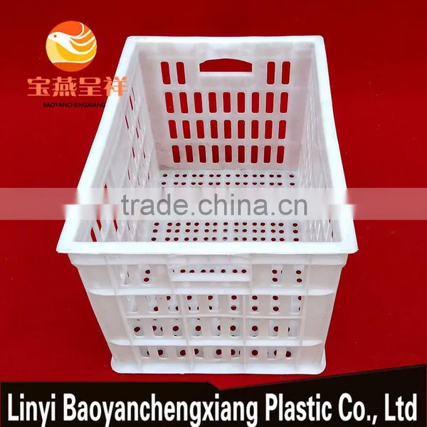 510x350x300mm Turnover Pear Plastic Basket for Transportation photo-3