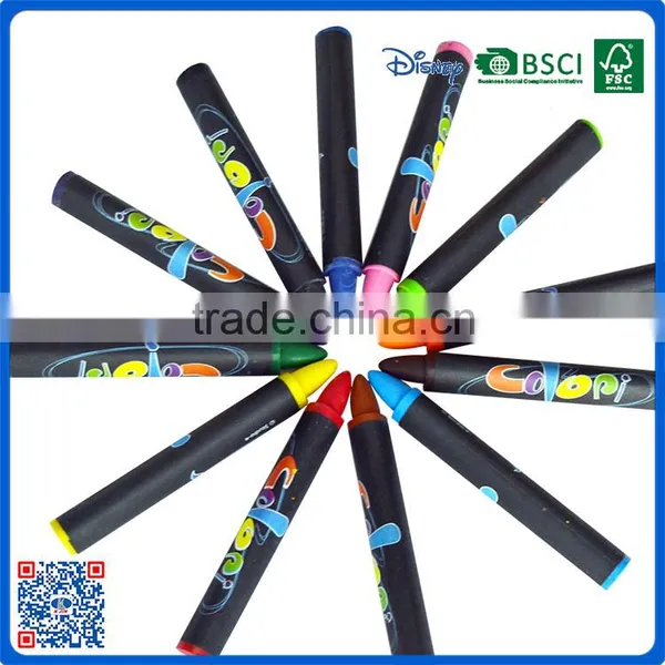 2016 Customer Multi Colors Crayons With Paper Wrap photo-3