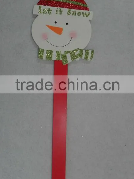 Snowman Let it Snow Sign Cartoon Christmas Outdoor Sign SGS, BSCI Certificates