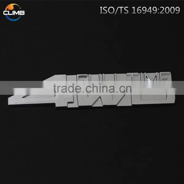 4mm 3d Stickers Chrome Car Custom Separated Letters /V6 Car Emblem photo-5