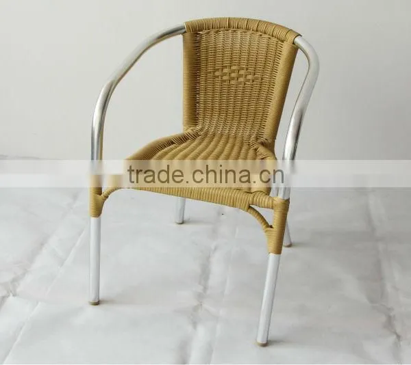 Stackable rattan chairs