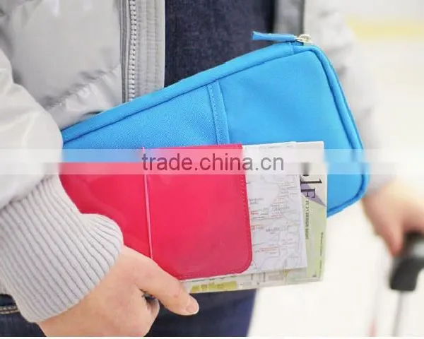 New Travel Passport Holder Ticket Wallet Handbag ID Credit Card Holder photo-4