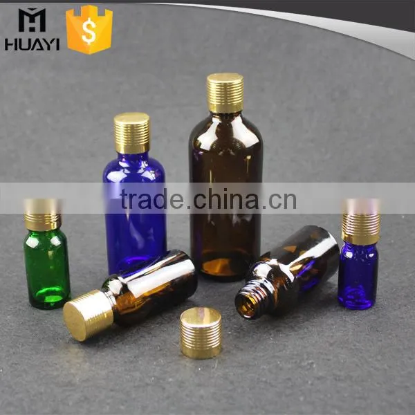 5ml 10ml 15ml 20ml 30ml 50ml 100ml Child Proof Dropper Plastic Aluminium Cap Amber Essential Oil Glass Bottle Most Popular photo-4