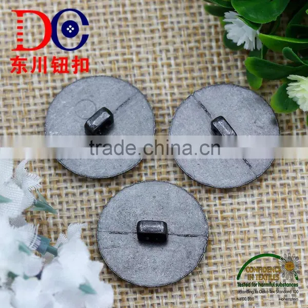 Metal Shank Buttons Black Sewing Button With Hook for Coat photo-6
