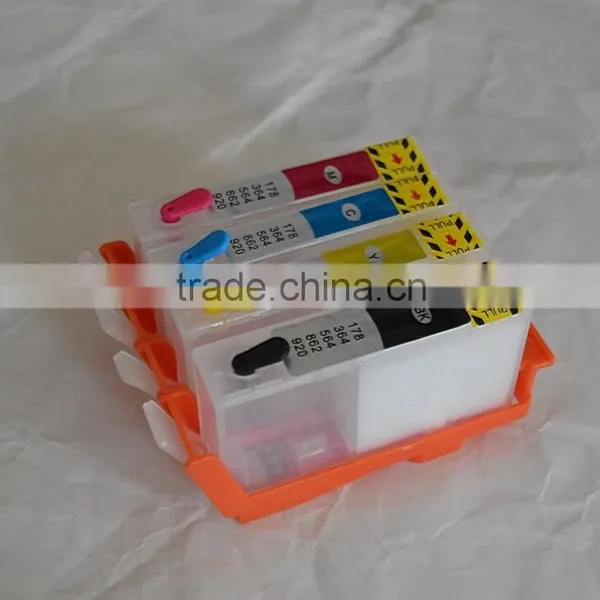Empty 178BK C M Y Refillable Ink Cartridge With Chip For Hp178 HP Photosmart D5460 5510 3070A AIO Printer photo-2