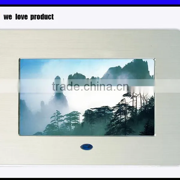 Cheaper High Performance Digital 7" Lcd tv Screen Photo Video Loop Frame Lomp Holder Remote Control photo-4
