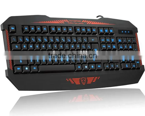 Motospeed Gaming Keyboard,led Color Backlight Gaming Keyboard photo-2