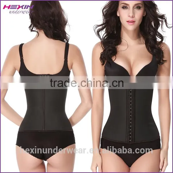 Latex Steel Boned In-stock Firm Slim Big Women Corset photo-3