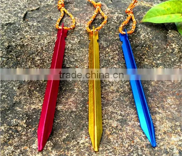 Aluminium V-shape Tent Stakes photo-2