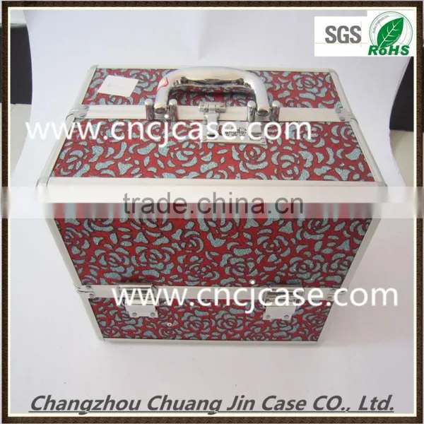 Colorful Cheap Portable Professional Aluminum Cosmetic Display Case photo-2