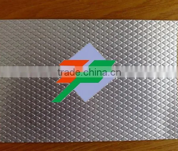 Anti-slip H22 3003 Aluminum Diamond Sheet Export to American photo-3